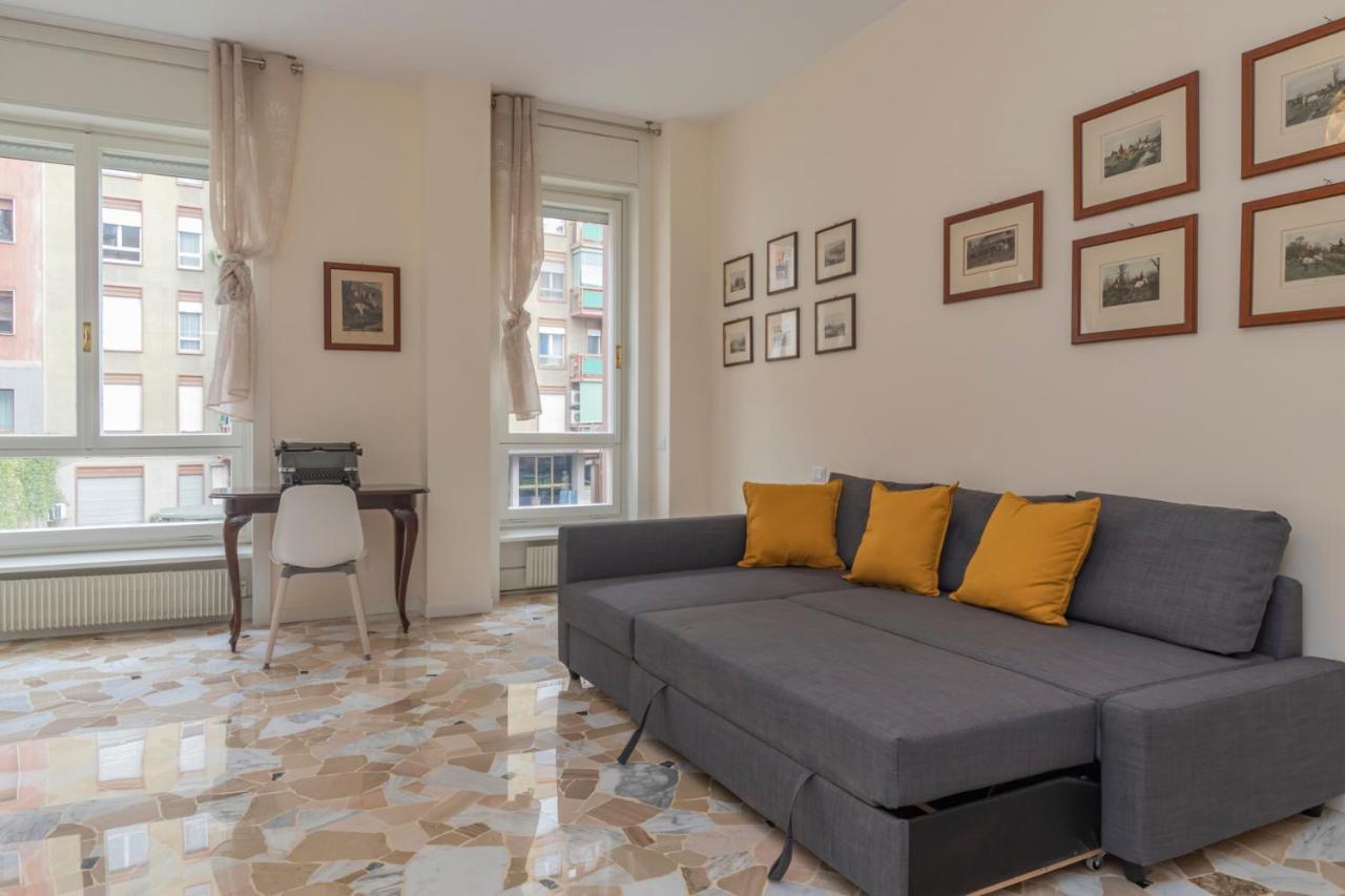 Ferienwohnung Joivy Modern 2Bed Flat With Balcony, 250M From M5 Foppa And M2 Sant'Agostino Mailand Exterior foto